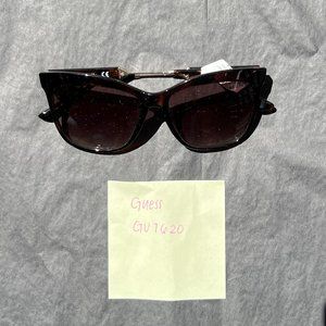 Guess Square Tortoiseshell Brown Sunglasses - GU7620-52F